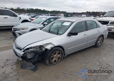2006 Honda Accord 2.4 Ex из США, поврежденный, VIN 1HGCM55836A027503